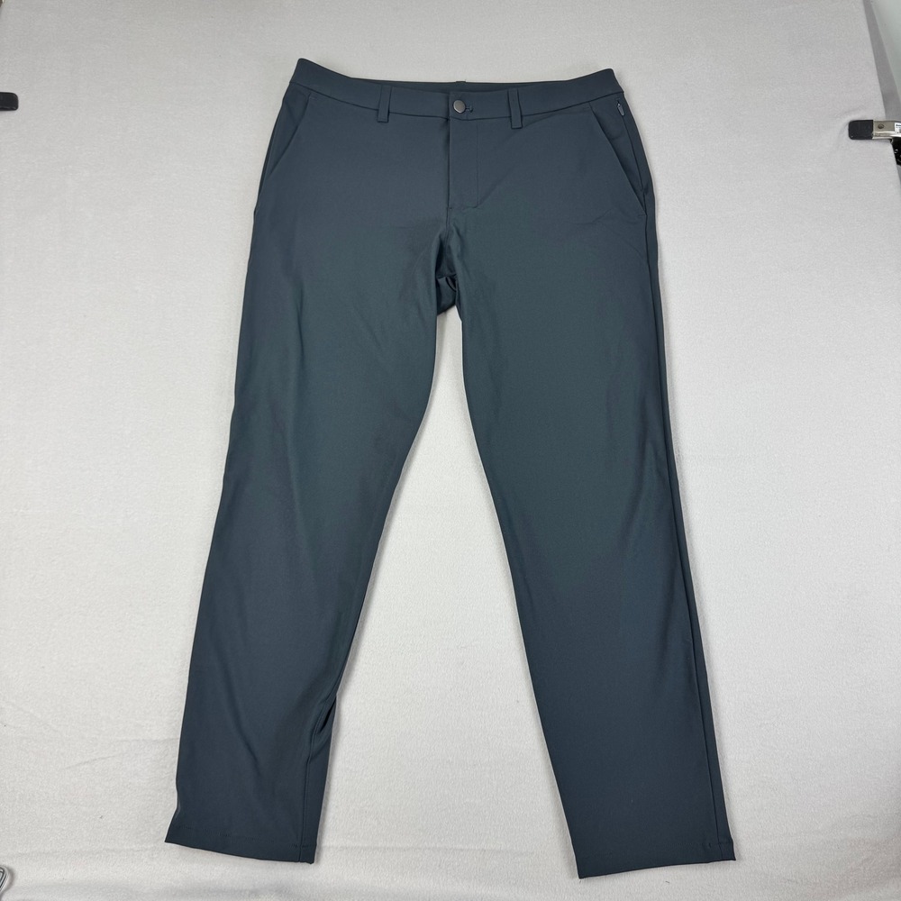 Lululemon Commission Pant Classic Fit 33 Graphite Grey LM5AQYS Mens Trousers